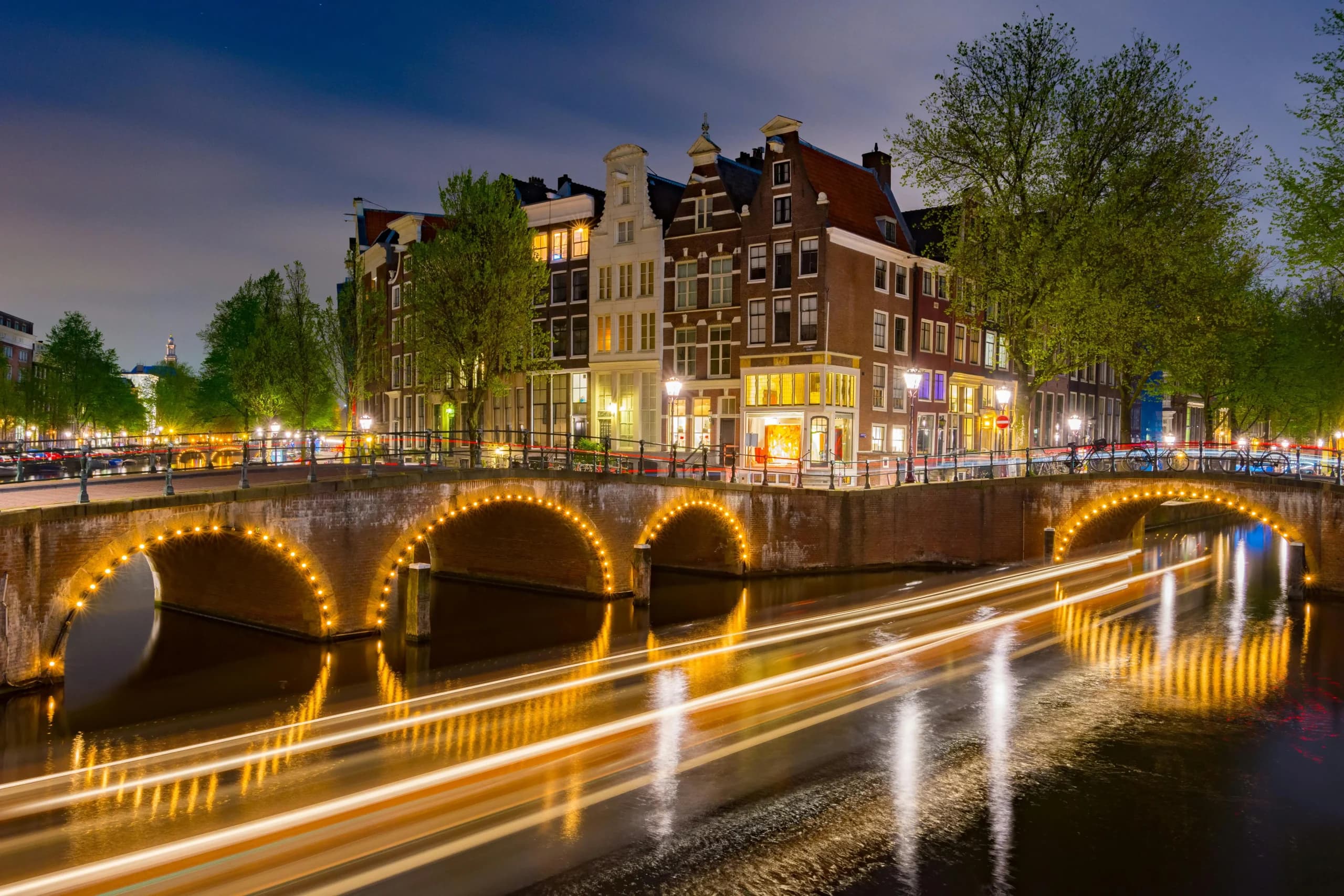 Amsterdam by night